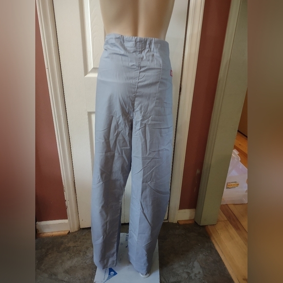 NWT Dickies nurse medical plus size 2xl unisex scrub uniform pants draw string - Picture 2 of 7